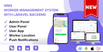 WMS - Worker Management System With Laravel & ionic 6 - A Complete App