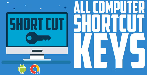 computer shortcut keys app - Software Shortcut Keys - All in One Shortcut's - Android app - Admob ads
