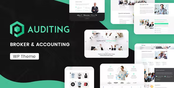Auditing - Accounting Consultant, Finance WordPress Theme