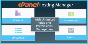 Advance Cpanel Hosting Manager