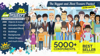 AinTrailers - Explainer Video Toolkit with Character Animation Builder