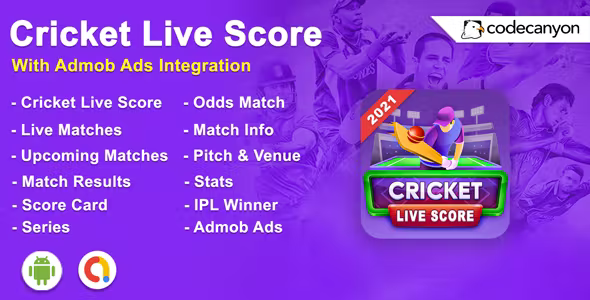 Android Cricket Live Score 2021 - Cricket Fast Live Line (Android 12 Supported)