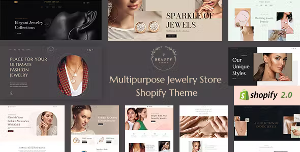 Beauty Center - Jewelry Store Shopify Theme