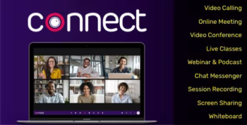 Connect - Video Conference, Online Meeting, Live Class & Webinar, Whiteboard, File Transfer, Chat