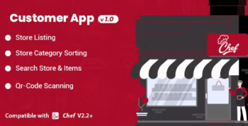 Customer App Pro Module for CHEF - SaaS - Contactless Multi-restaurant QR Menu Maker