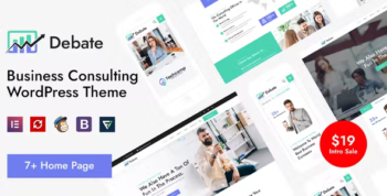 Debate - Business Consulting WordPress Theme