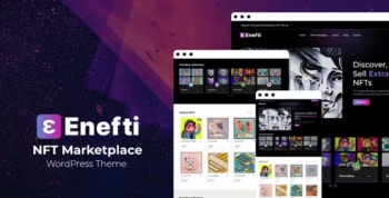 Enefti - NFT Marketplace Theme