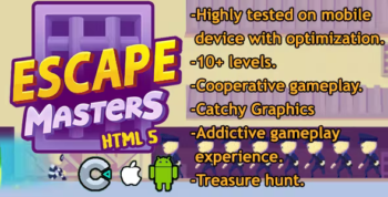 Escape Masters - ( CAPX + C3P + HTML5)