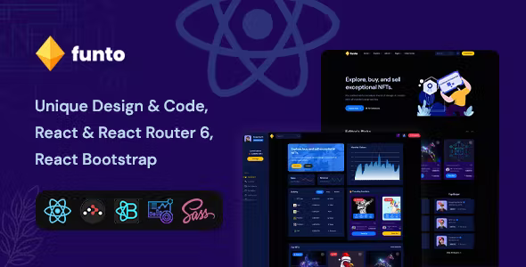 Funto - React NFT Marketplace