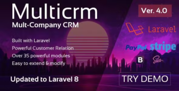 Multicrm - Multipurpose Laravel CRM