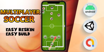 Multiplayer Soccer - (Unity - Admob - Online)