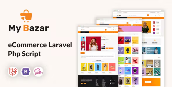 My Bazar- Laravel Ecommerce PHP Script
