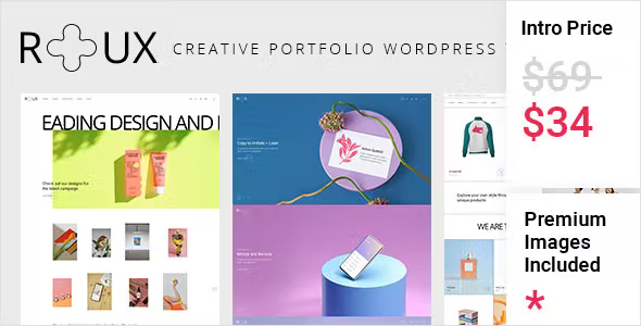 Roux - Creative Portfolio WordPress Theme