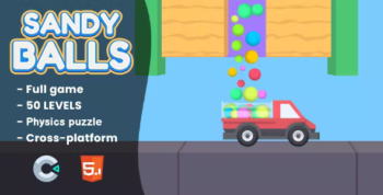 Sandy Balls - HTML5 Game - Construct 3
