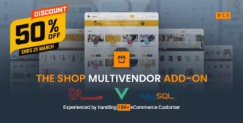 The Shop Multivendor Add-on