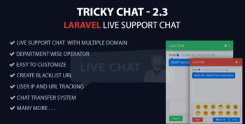 Tricky Chat - Laravel Live Support Chat