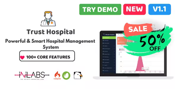 Trust Hospital Management ERP