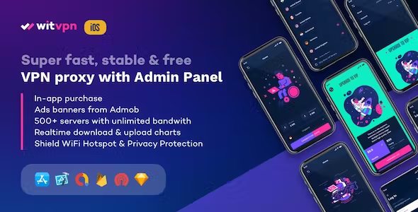 WitVPN - super fast, secure, stable & free VPN proxy for iOS