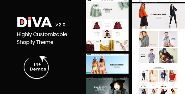 Diva - Minimal and Modern Shopify Theme