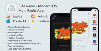 Elite Radio - Modern iOS Multi Radio App
