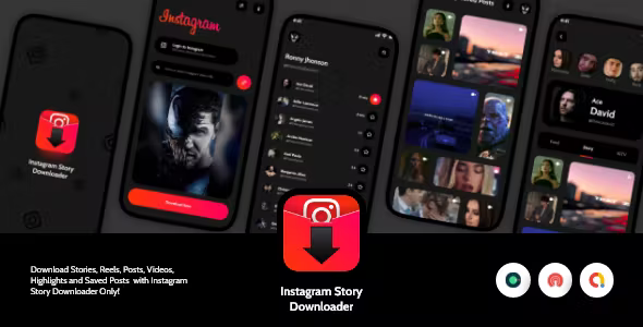 Insta Downloader - Photos, Videos, Stories, IGTV and Saved Posr