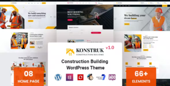 Konstruk - Construction WordPress Theme