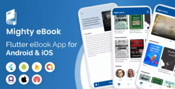 Mighty eBook - Flutter eBook Reader App with php backend