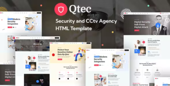 Qtec- CCTV & Security HTML Template