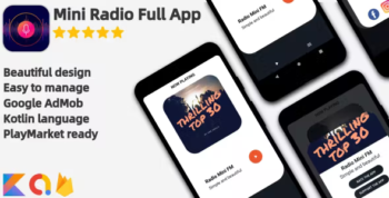 Radio Mini - Full Android Application