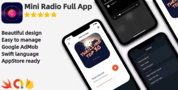 Radio Mini - Modern iOS Radio Application