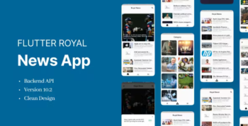 Royal News App - Flutter 2.10 + With Null Safety in Android
