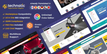 Technatic Electronic & Gadgets PrestaShop Responsive Theme
