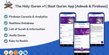The Holy Quran - Best Quran App [Admob & Firebase]