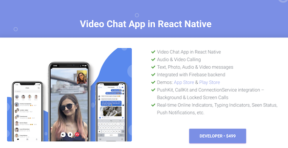 Video Chat App in React Native