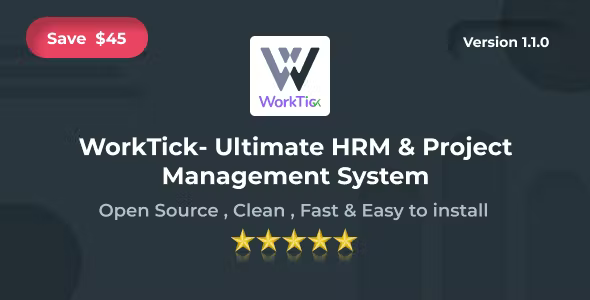 WorkTick - Ultimate HRM & Project Management