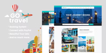 GoTravel - Travel Agency Theme
