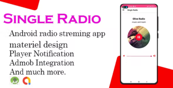 Android Radio App - Online Radio, Streaming, M3U8, M3U, MP3, PLS, AAC, FM
