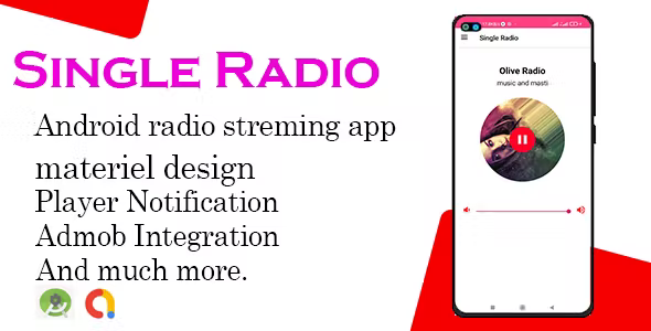 Android Radio App - Online Radio, Streaming, M3U8, M3U, MP3, PLS, AAC, FM