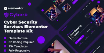 Cyberb - Cyber Security Services Elementor Template Kit