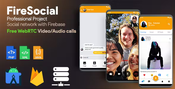 FireSocial - Firebase Social Network