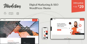 Marketum - Digital marketing & SEO WordPress Theme