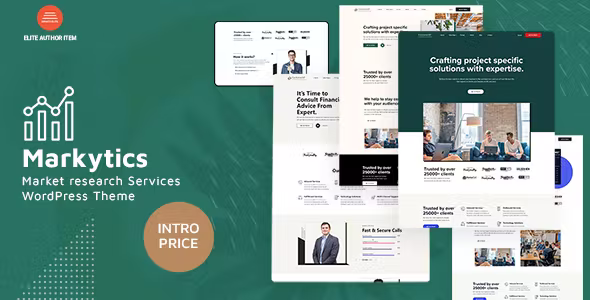 Markytics - IT Solutions Business Agency WordPress Theme