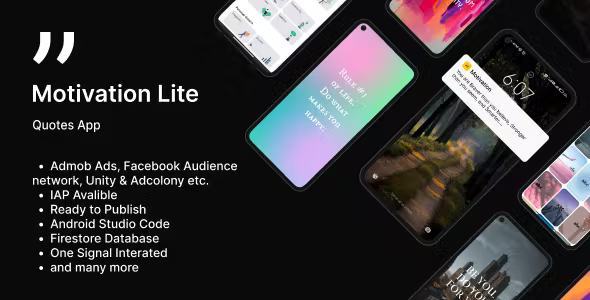 Motivation Lite - Daily Quotes Android App