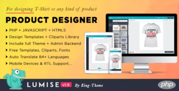 Product Designer for PHP Standalone - Lumise