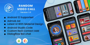 Random Video Call App - Android App - Admob Ads