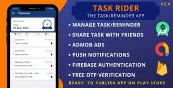 Task Rider App - The Task & Reminder Manager Android App
