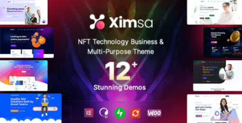Ximsa - NFT Technology Business & Multi-Purpose Theme