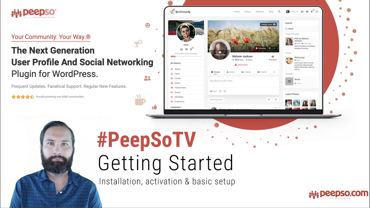 PeepSo Ultimate Bundle + Gecko Theme