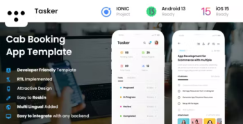 2 App Template - Task Organiser App - Task Management App - Tasker