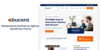 Buconz - Multipurpose Business WordPress Theme